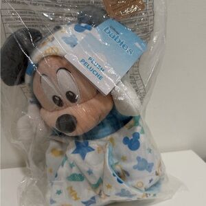 NWT Mickey Mouse Plush in Swaddle